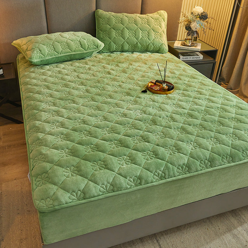 Drap-housse en coton Milk Plush