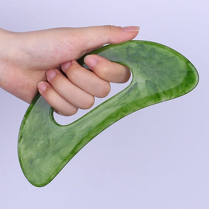 Resin Scraping Board Large Machete Full Body Massage Lazy Crescent Amber