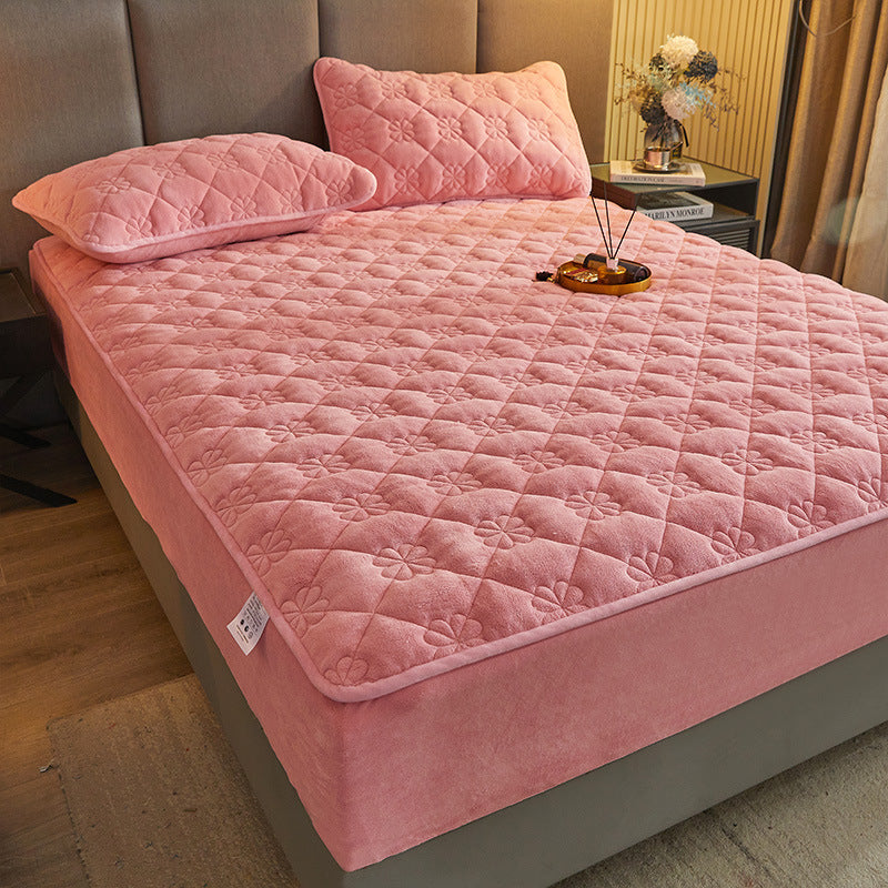 Drap-housse en coton Milk Plush