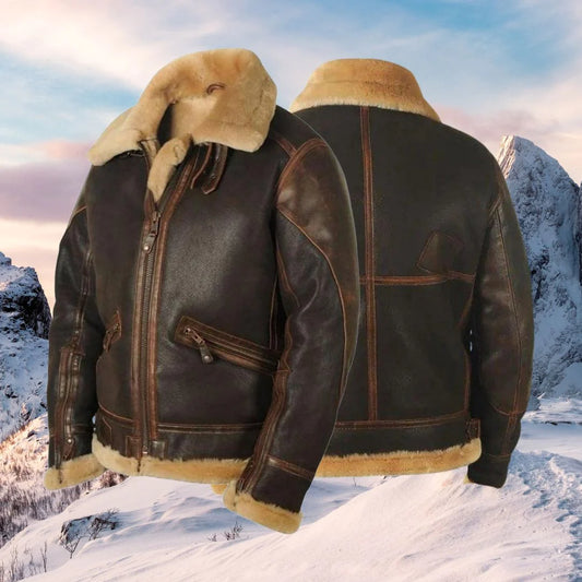 FROSTFLYER : VESTE D'AVIATEUR PREMIUM