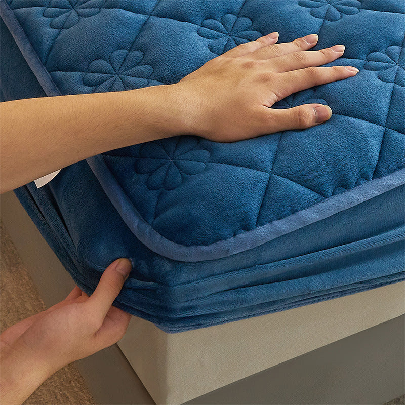 Drap-housse en coton Milk Plush