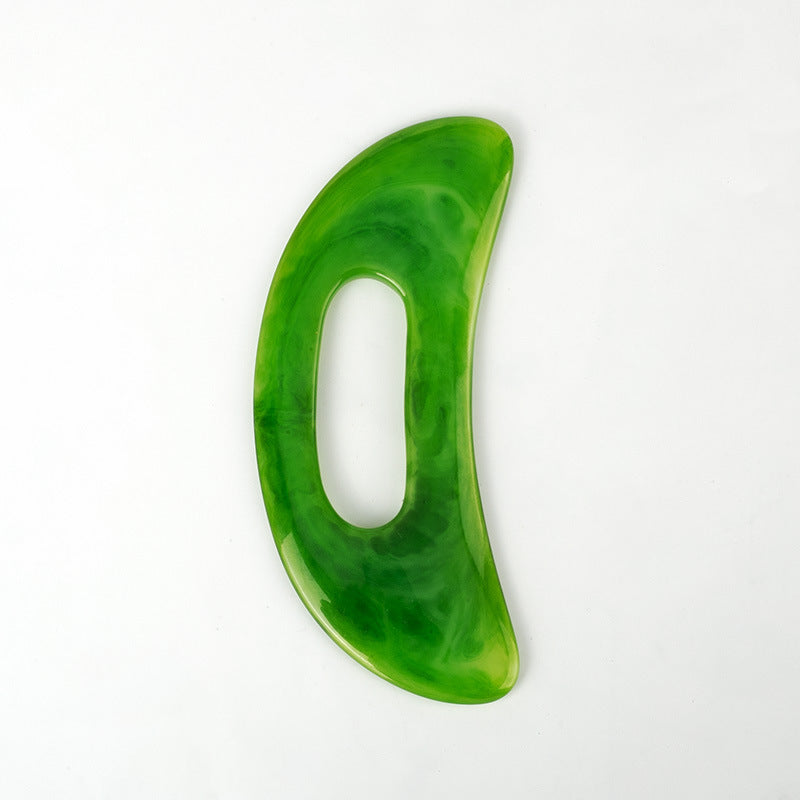 Resin Scraping Board Large Machete Full Body Massage Lazy Crescent Amber