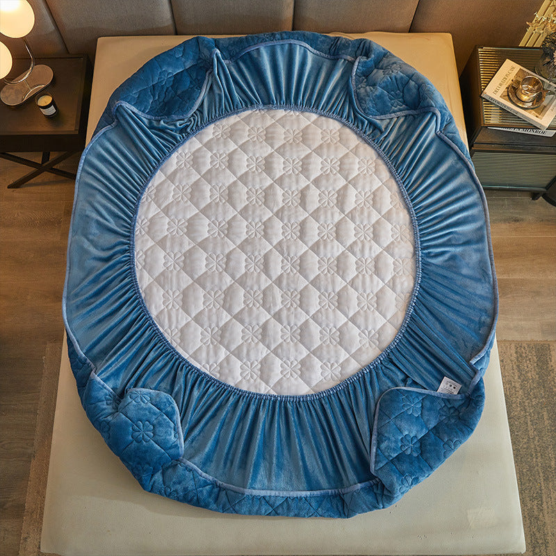 Drap-housse en coton Milk Plush