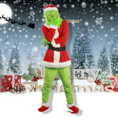 Grinch Gags Galore: The Ultimate Christmas Prank Costume!